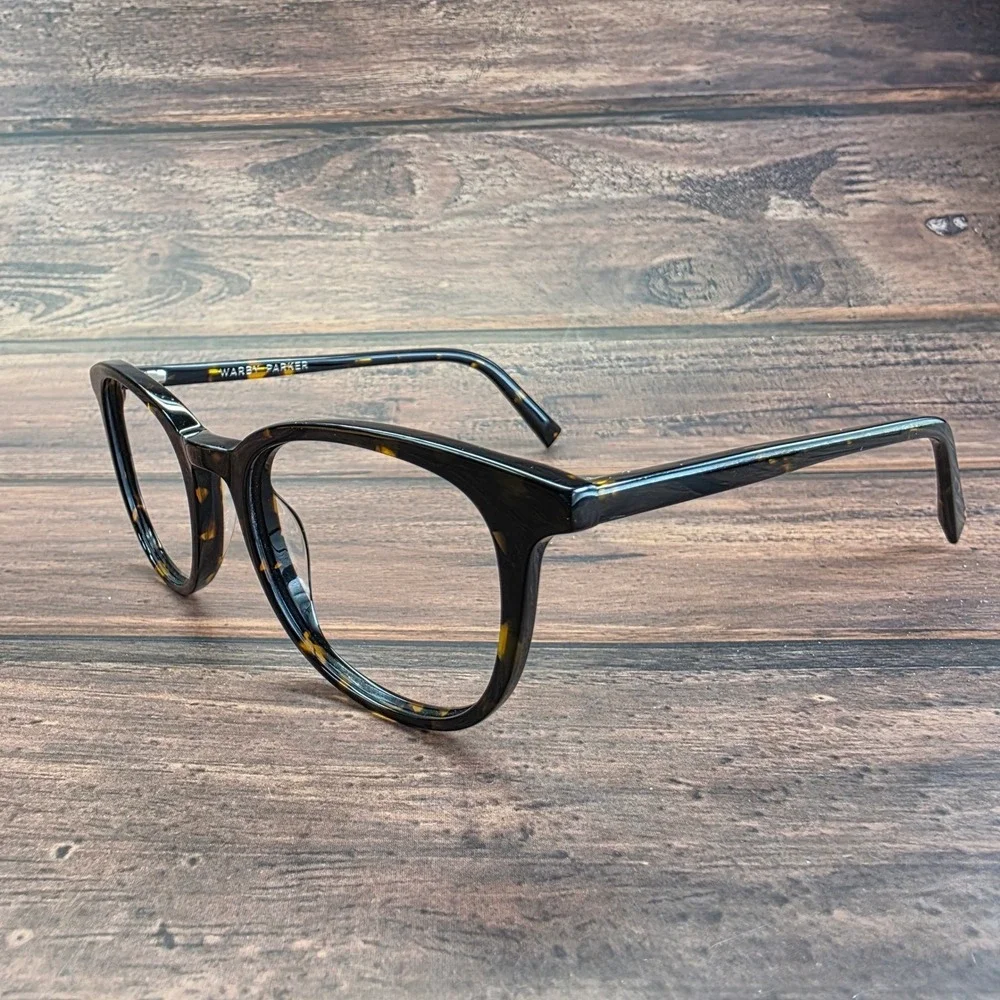 Warby Parker Durand Whiskey Tortoise Round Eyeglasses 50-20-145 Unisex